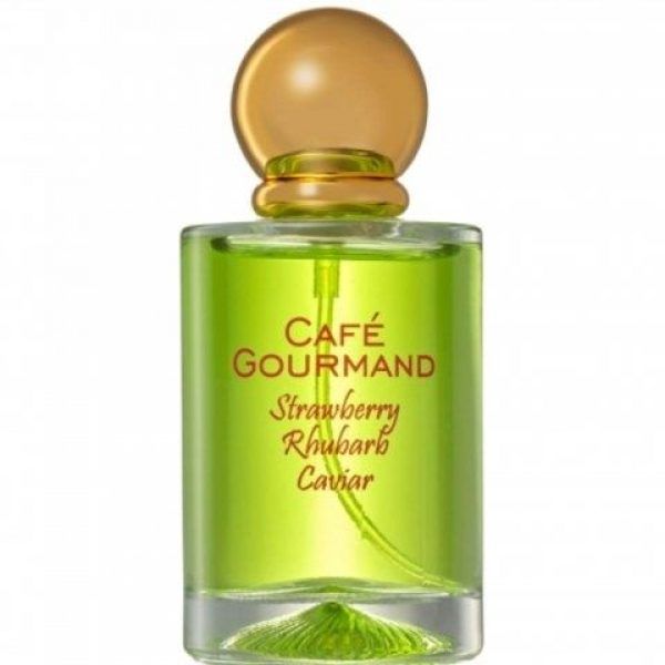 Café Gourmand - Strawberry Rhubarb Caviar