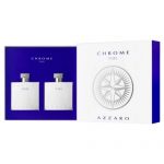New original Chrome Pure perfume set by Azzaro