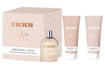 A new fragrance, For a Kiss from IKKS available in a box!