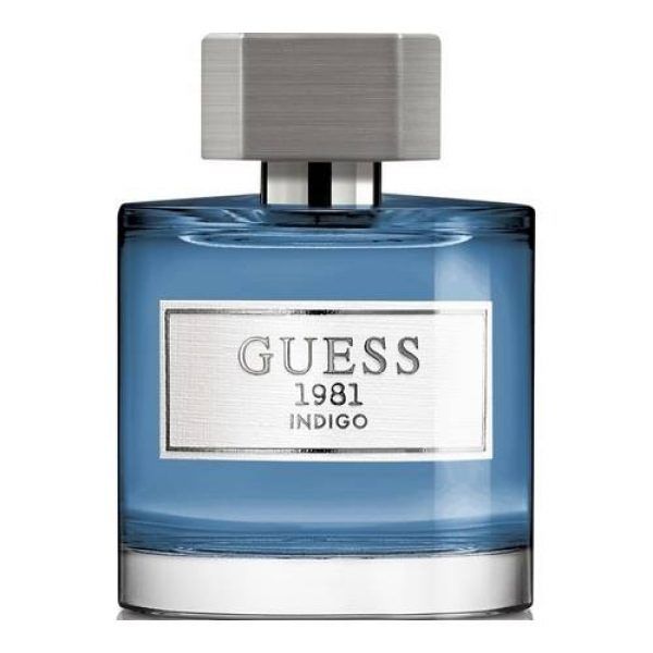 1981 Indigo Homme, a bluish bottle in homage to jeans