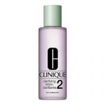 Clinique Clarifying Lotion 2 to exfoliate your skin
