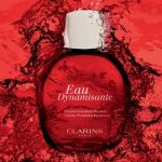 Eau Dynamisante by Clarins, one of the best-selling treatments in the world